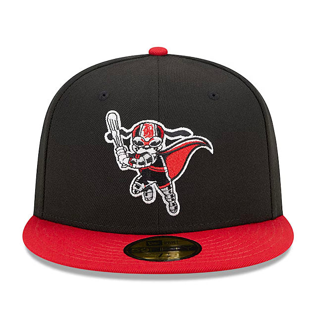 ニューエラ キャップ 59FIFTY バーミングハム バロンズ MiLB MARVEL DEFENDERS FITTED CAP BLACK