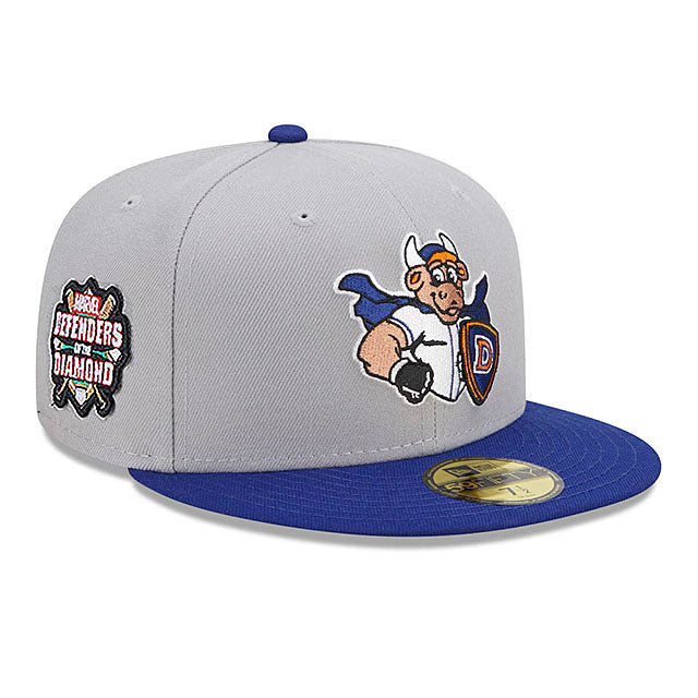 ニューエラ キャップ 59FIFTY ダーラム ブルズ MiLB MARVEL DEFENDERS FITTED CAP GRAY