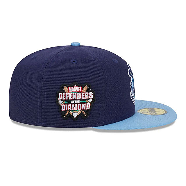 ニューエラ キャップ 59FIFTY コロンバス クリッパーズ MiLB MARVEL DEFENDERS FITTED CAP NAVY