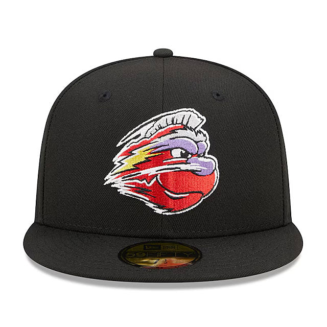 ニューエラ キャップ 59FIFTY ウィンストン セーラム ダッシュ MiLB MARVEL DEFENDERS FITTED CAP BLACK