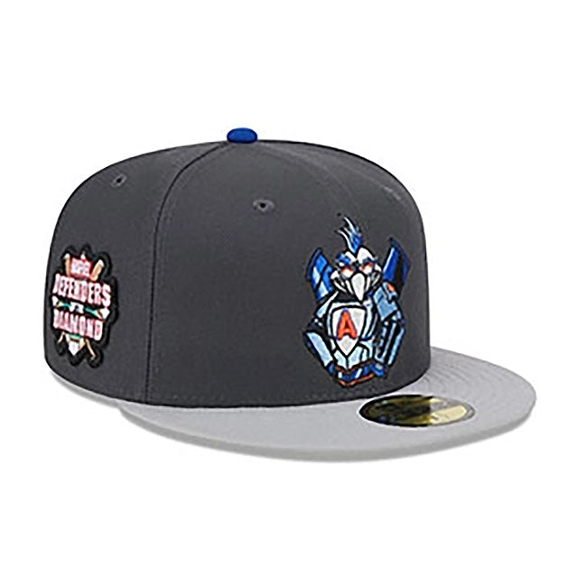 ニューエラ キャップ 59FIFTY アバディーン アイアンバーズ MiLB MARVEL DEFENDERS FITTED CAP GRAY