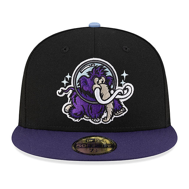 ニューエラ キャップ 59FIFTY エリー ムーン マンモス MiLB THEME NIGHT FITTED CAP BLACK