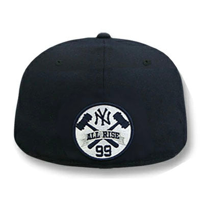 アーロン ジャッジモデル ニューエラ キャップ 59FIFTY ニューヨーク ヤンキース JUDGE PINSTRIPE ALL RISE BACK FITTED CAP NAVY