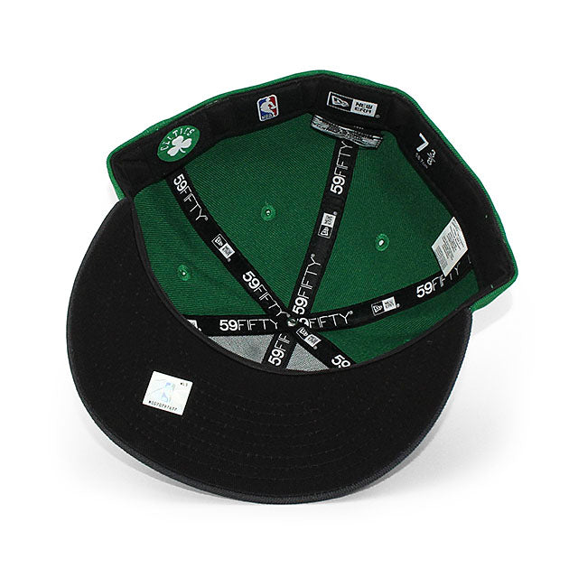 ニューエラ キャップ 59FIFTY ボストン セルティックス NBA TEAM BASIC FITTED CAP GREEN