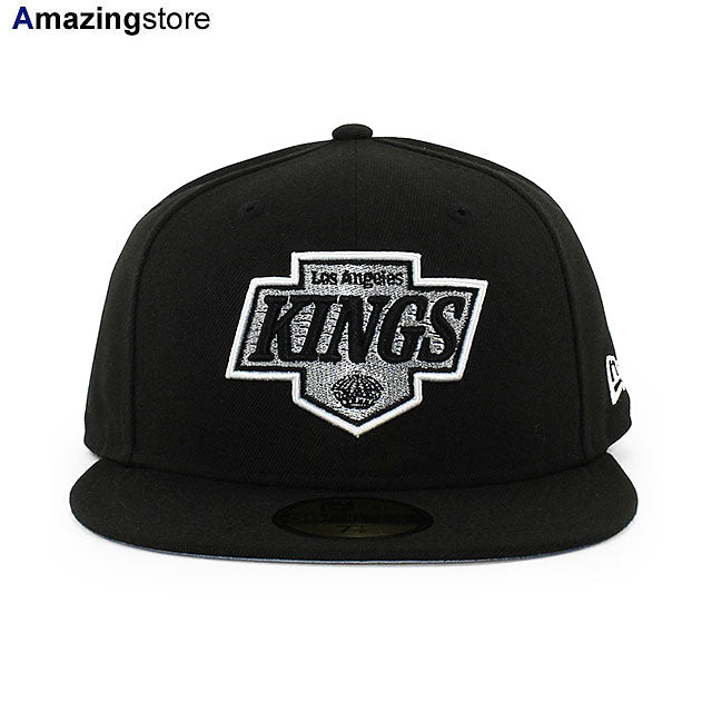ニューエラ キャップ 59FIFTY ロサンゼルス キングス NHL TEAM BASIC FITTED CAP BLACK
