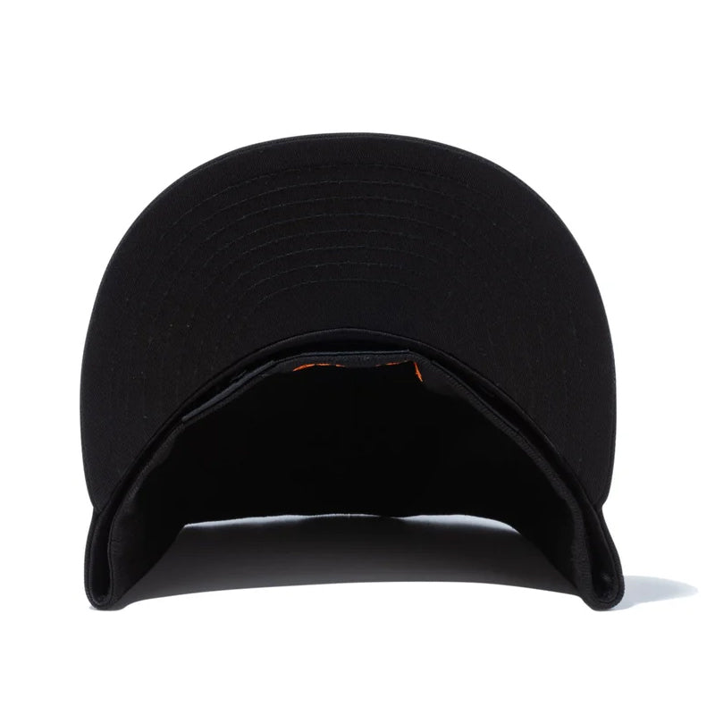 ニューエラ キャップ 59FIFTY 読売 ジャイアンツ NPB TEAM LOGO FITTED CAP BLACK-BLACK-ORANGE