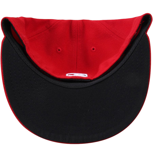 ニューエラ キャップ 59FIFTY ワシントン ナショナルズ MLB ON FIELD AUTHENTIC GAME FITTED CAP RED