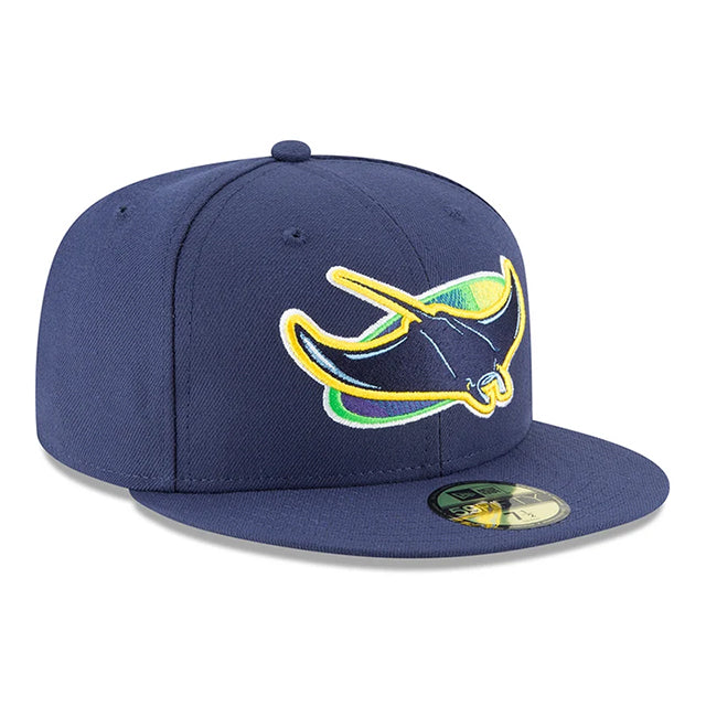 ニューエラ キャップ 59FIFTY タンパベイ レイズ MLB ON-FIELD AUTHENTIC ALTERNATE FITTED CAP NAVY