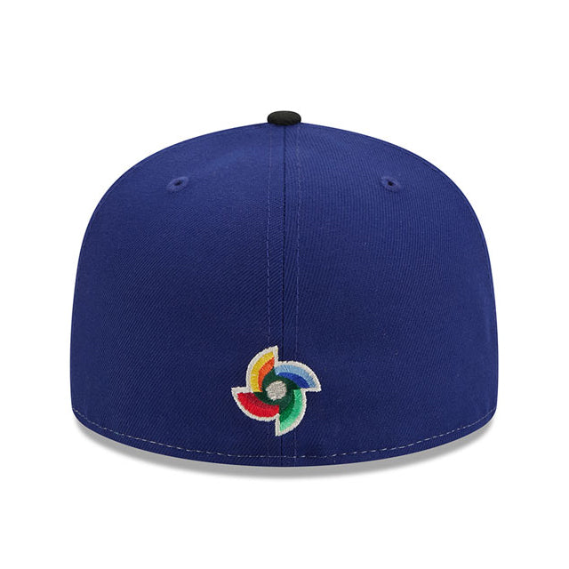 ニューエラ キャップ 59FIFTY WBC ドミニカ共和国 2026 WORLD BASEBALL CLASSIC COUNTRY CONNECT FITTED CAP WHITE-ROYAL BLUE-BLACK
