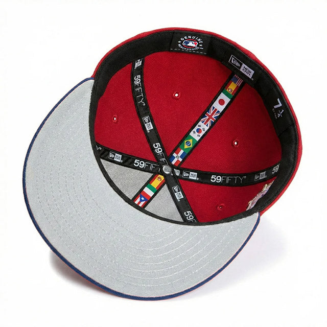 海外取寄 ニューエラ キャップ 59FIFTY WBC 日本 2026 WORLD BASEBALL CLASSIC FITTED CAP RED-NAVY