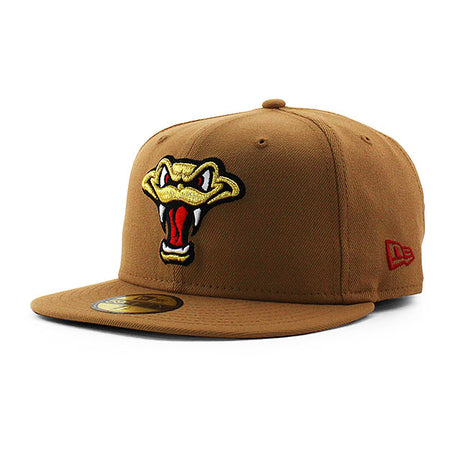 ニューエラ キャップ 59FIFTY ウィスコンシン ティンバーラトラーズ MiLB ON-FIELD AUTHENTIC ALT-2 FITTED CAP TAN