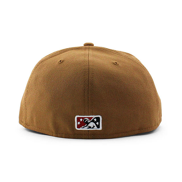 ニューエラ キャップ 59FIFTY ウィスコンシン ティンバーラトラーズ MiLB ON-FIELD AUTHENTIC ALT-2 FITTED CAP TAN