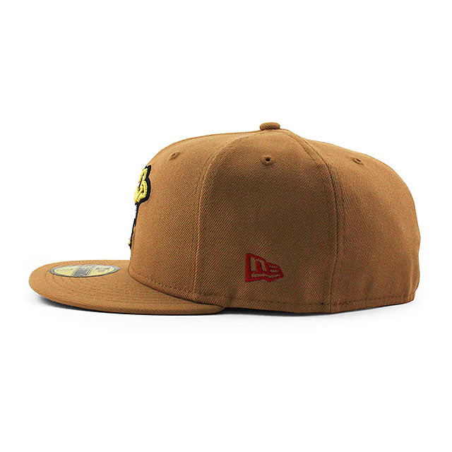 ニューエラ キャップ 59FIFTY ウィスコンシン ティンバーラトラーズ MiLB ON-FIELD AUTHENTIC ALT-2 FITTED CAP TAN