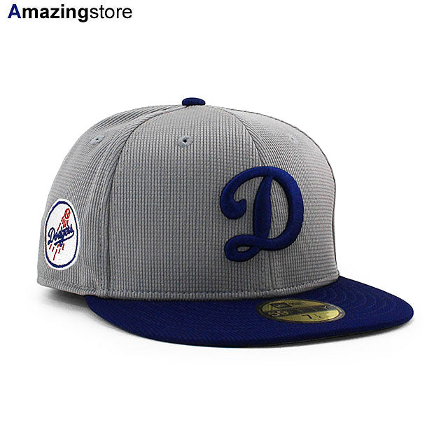 ニューエラ キャップ 59FIFTY ロサンゼルス ドジャース 2025 MLB BATTING PRACTICE BP FITTED CAP GRAY