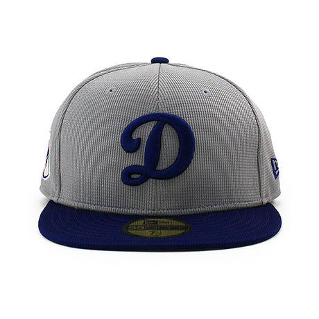 ニューエラ キャップ 59FIFTY ロサンゼルス ドジャース 2025 MLB BATTING PRACTICE BP FITTED CAP GRAY