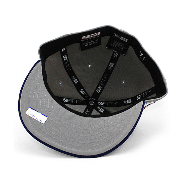 ニューエラ キャップ 59FIFTY ロサンゼルス ドジャース 2025 MLB BATTING PRACTICE BP FITTED CAP GRAY
