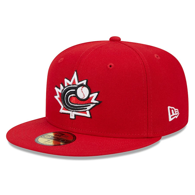 ニューエラ キャップ 59FIFTY WBC カナダ 2026 WORLD BASEBALL CLASSIC FITTED CAP RED