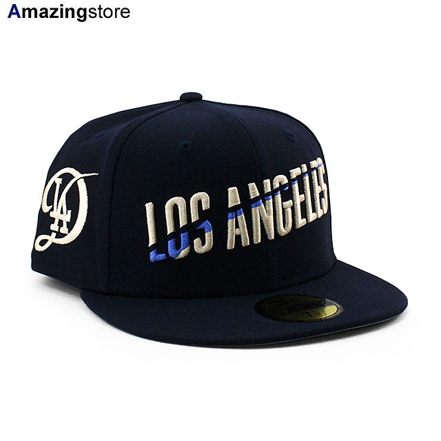 シティコネクト ニューエラ キャップ 59FIFTY ロサンゼルス ドジャース MLB CITY CONNECT JERSEY FITTED CAP NAVY