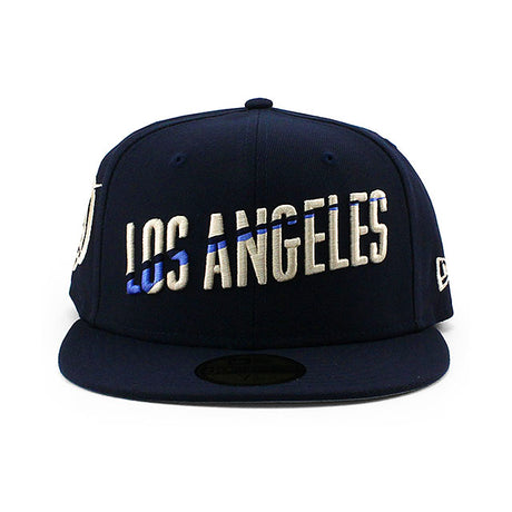 シティコネクト ニューエラ キャップ 59FIFTY ロサンゼルス ドジャース MLB CITY CONNECT JERSEY FITTED CAP NAVY