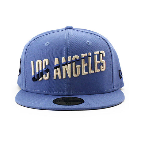 シティコネクト ニューエラ キャップ 59FIFTY ロサンゼルス ドジャース MLB CITY CONNECT FAN PACK FITTED BLUE