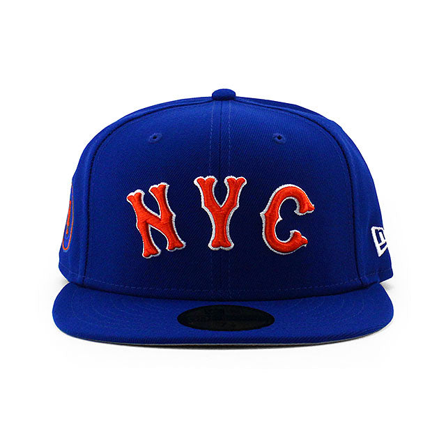 シティコネクト ニューエラ キャップ 59FIFTY ニューヨーク メッツ MLB CITY CONNECT FITTED CAP BLUE