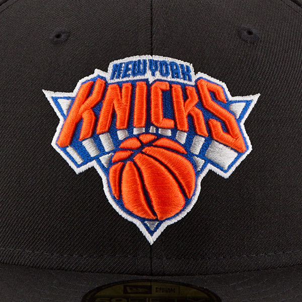 ニューエラ キャップ 59FIFTY ニューヨーク ニックス 2026 NBA FINALS SIDE PATCH FITTED CAP BLACK