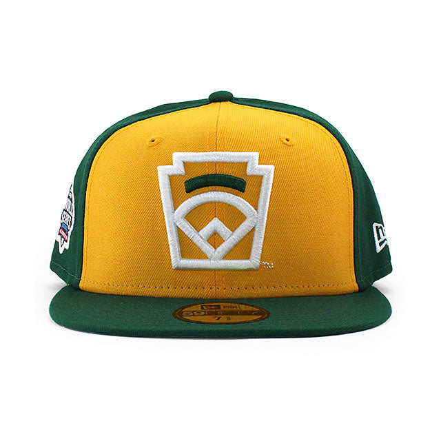ニューエラ キャップ 59FIFTY リトルリーグ 2023 WORLD SERIES FITTED CAP GOLD