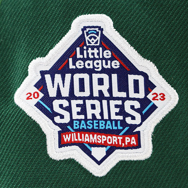 ニューエラ キャップ 59FIFTY リトルリーグ 2023 WORLD SERIES FITTED CAP GOLD