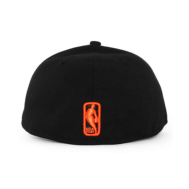 ニューエラ キャップ 59FIFTY ニューヨーク ニックス NBA TEAM BASIC LC LOW CROWN FITTED CAP BLACK