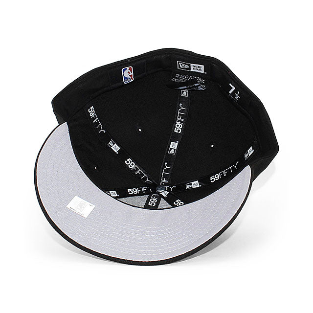 ニューエラ キャップ 59FIFTY ロサンゼルス レイカーズ NBA TEAM BASIC LC LOW CROWN FITTED CAP BLACK