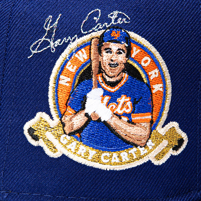 海外取寄 ニューエラ キャップ 59FIFTY ニューヨーク メッツ GARY CARTER PATCH FITTED CAP ROYAL BLUE