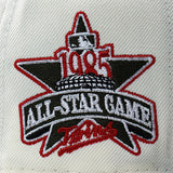 ニューエラ キャップ 59FIFTY ミネソタ ツインズ MLB 1985 ALL STAR GAME RED BOTTOM FITTED CAP CREAM
