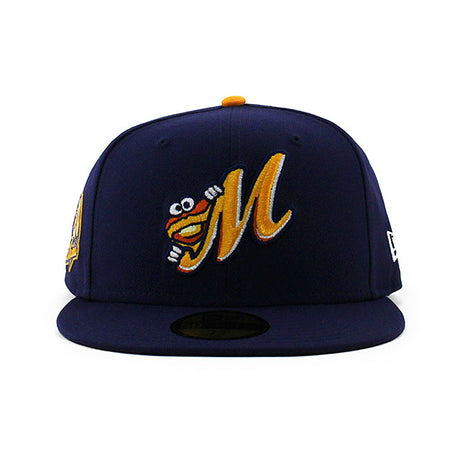 ニューエラ キャップ 59FIFTY モンゴメリー ビスケッツ MiLB ON-FIELD AUTHENTIC 20TH ANNIVERSARY FITTED CAP NAVY