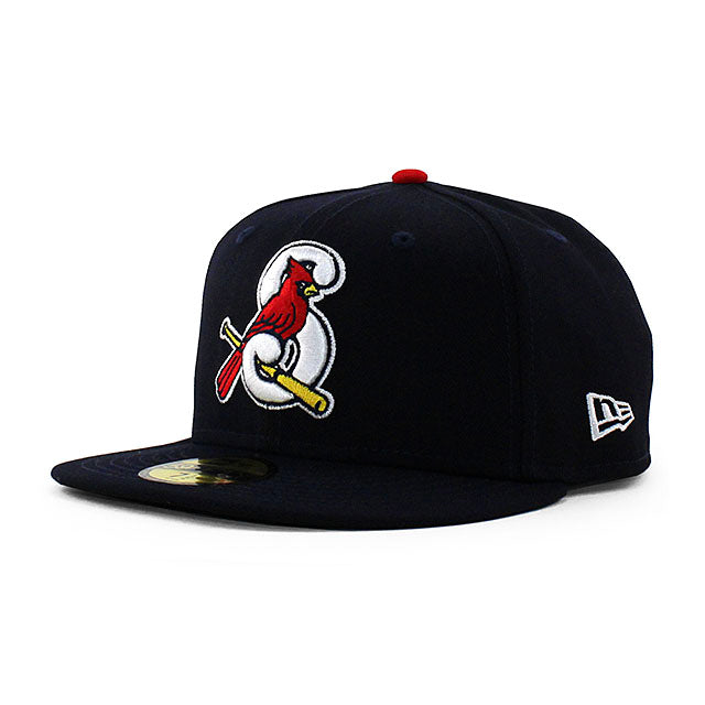 ニューエラ キャップ 59FIFTY スプリングフィールド カージナルス MiLB ON-FIELD AUTHENTIC ROAD FITTED CAP NAVY