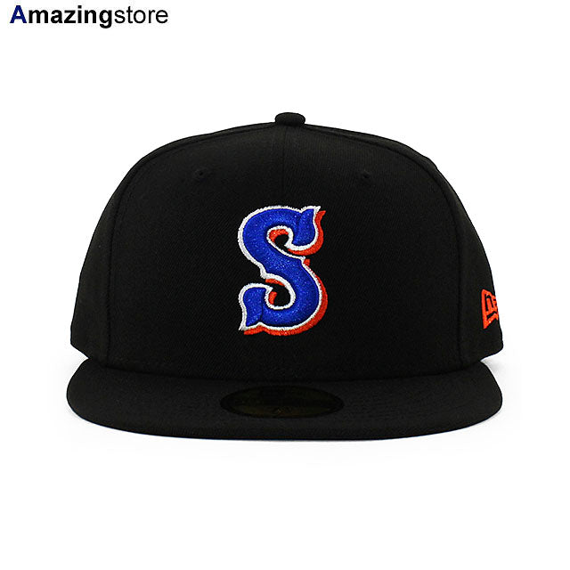 ニューエラ キャップ 59FIFTY シラキュース メッツ MiLB ON-FIELD AUTHENTIC ALT-2 FITTED CAP BLACK