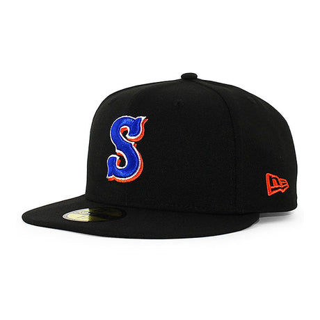 ニューエラ キャップ 59FIFTY シラキュース メッツ MiLB ON-FIELD AUTHENTIC ALT-2 FITTED CAP BLACK