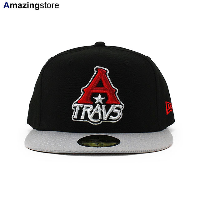 ニューエラ キャップ 59FIFTY アーカンソー トラベラーズ MiLB ON-FIELD AUTHENTIC ROAD FITTED CAP BLACK