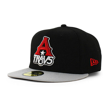 ニューエラ キャップ 59FIFTY アーカンソー トラベラーズ MiLB ON-FIELD AUTHENTIC ROAD FITTED CAP BLACK
