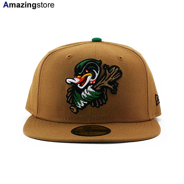 ニューエラ キャップ 59FIFTY ダウンイースト ウッドダックス MiLB ON-FIELD AUTHENTIC ALT-2 FITTED CAP BEIGE