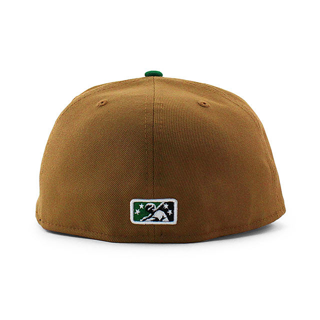 ニューエラ キャップ 59FIFTY ダウンイースト ウッドダックス MiLB ON-FIELD AUTHENTIC ALT-2 FITTED CAP BEIGE