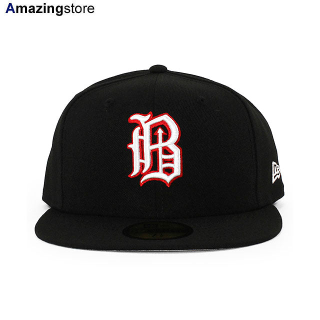 ニューエラ キャップ 59FIFTY バーミングハム バロンズ MiLB ON-FIELD AUTHENTIC HOME FITTED CAP BLACK
