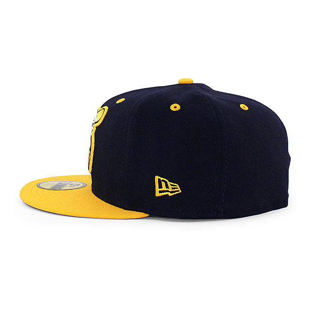 ニューエラ キャップ 59FIFTY レイクカウンティ キャプテンズ MiLB ON-FIELD AUTHENTIC ALT-1 FITTED CAP NAVY