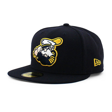 ニューエラ キャップ 59FIFTY レイクカウンティ キャプテンズ MiLB ON-FIELD AUTHENTIC HOME FITTED CAP NAVY