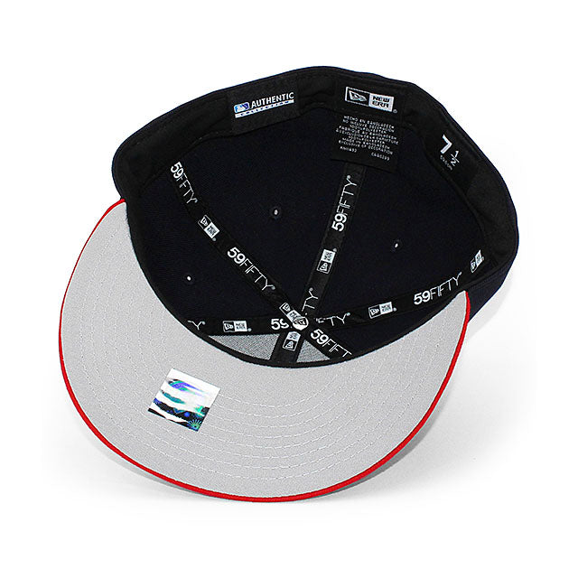 ニューエラ キャップ 59FIFTY スプリングフィールド カージナルス MiLB ON-FIELD AUTHENTIC ROAD FITTED CAP NAVY