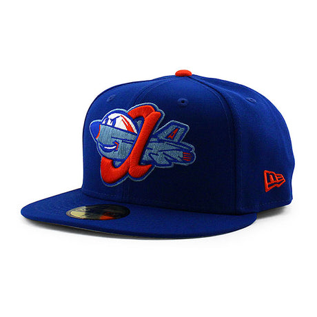 ニューエラ キャップ 59FIFTY アバディーン アイアンバーズ MiLB ON-FIELD AUTHENTIC ROAD FITTED CAP BLUE
