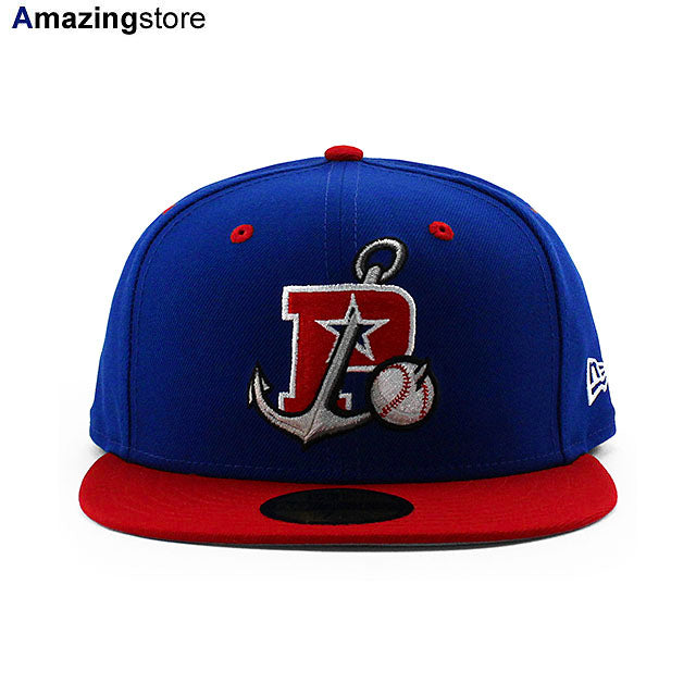 ニューエラ キャップ 59FIFTY ストックトン ポーツ MiLB ON-FIELD AUTHENTIC ROAD FITTED CAP BLUE