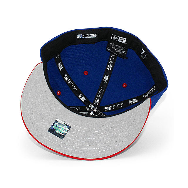 ニューエラ キャップ 59FIFTY ストックトン ポーツ MiLB ON-FIELD AUTHENTIC ROAD FITTED CAP BLUE