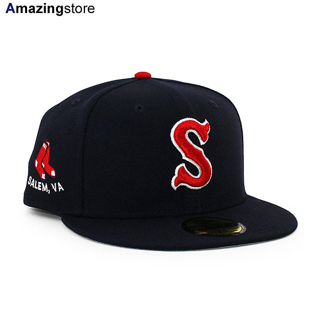 ニューエラ キャップ 59FIFTY セイラム レッドソックス MiLB ON-FIELD AUTHENTIC GAME