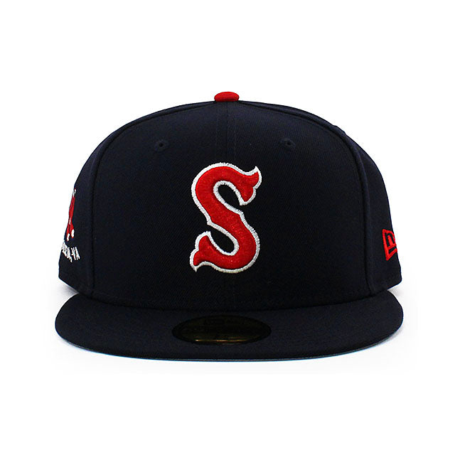ニューエラ キャップ 59FIFTY セイラム レッドソックス MiLB ON-FIELD AUTHENTIC GAME