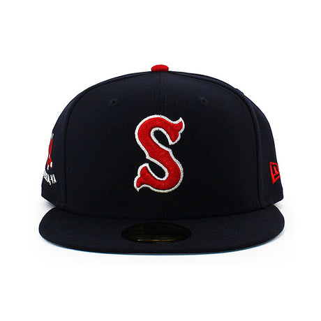 ニューエラ キャップ 59FIFTY セイラム レッドソックス MiLB ON-FIELD AUTHENTIC GAME
